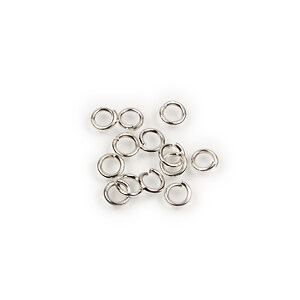 Zale argintiu inchis 4mm (grosime 0,7mm) 5 grame