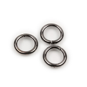 Zale gun metal 12mm (grosime 2mm) 1 buc.