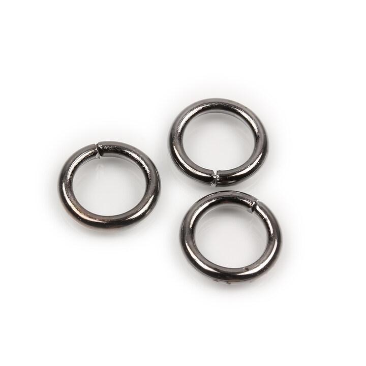 Zale gun metal 12mm (grosime 2mm) 1 buc.