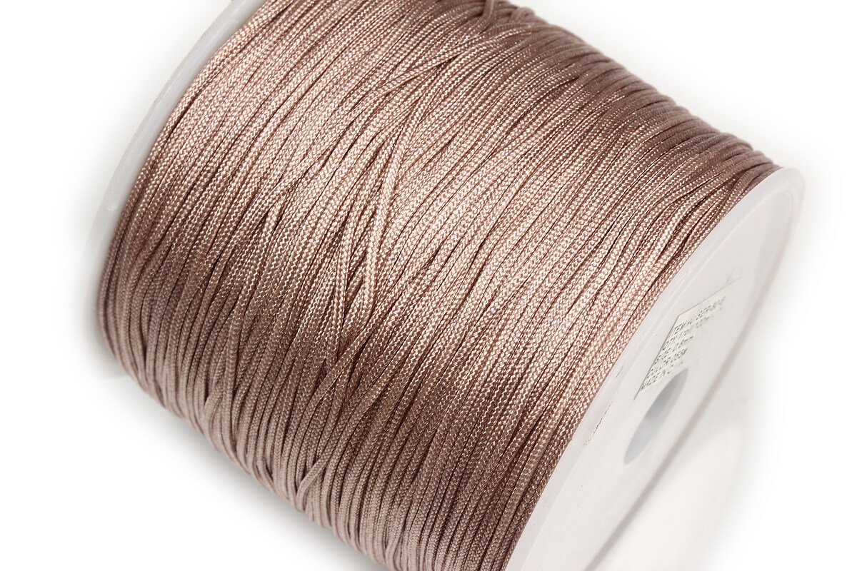 Snur nylon pentru bratari grosime 0,8mm, rola de 100m - nude