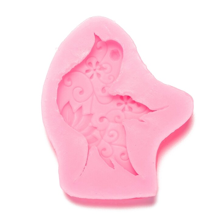 Matrita din silicon alimentar pasare pentru fondant sau rasina 50x34mm