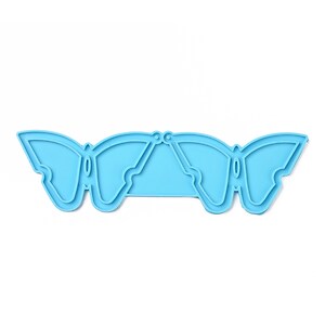 Matrita din silicon pentru pandantive din rasina fluture 58x204x4mm