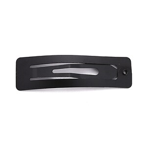 Baza clama de par snap hair clip gunmetal 48x14x1,5mm