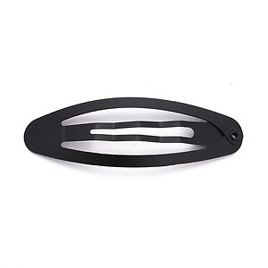 Baza clama de par snap hair clip gunmetal 58x18x1,5mm