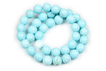 Margele howlit bleu sfere 10mm (sirag)