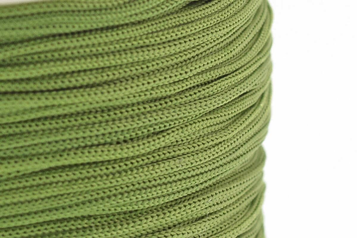 Snur poliester grosime 0,8mm, rola de 120m - verde olive