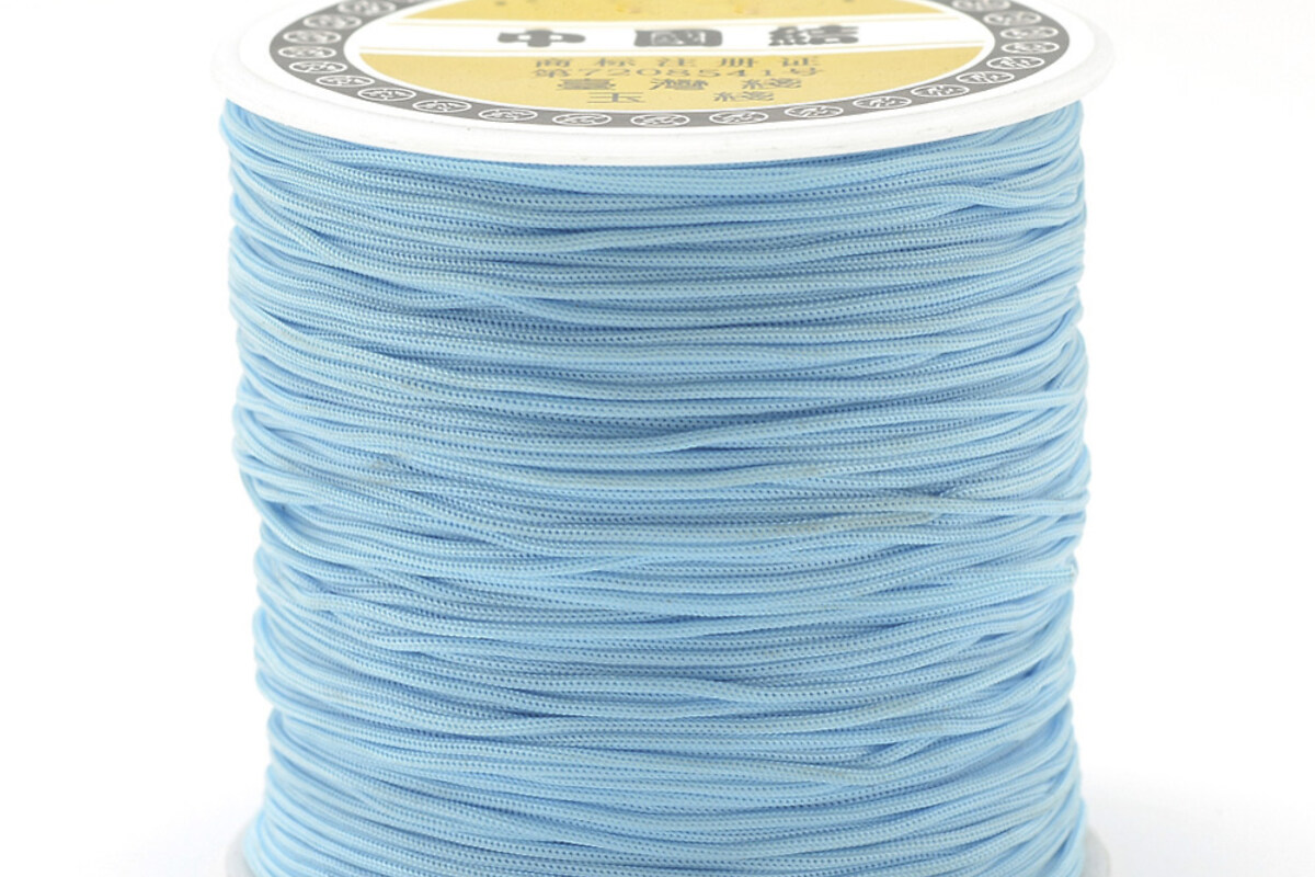 Snur poliester grosime 0,8mm, rola de 120m - bleu