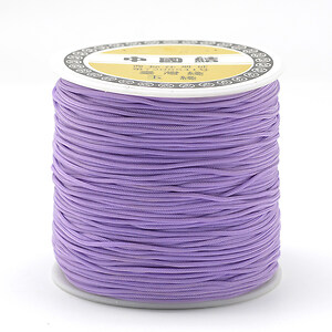 Snur poliester grosime 0,8mm, rola de 120m - mov lila