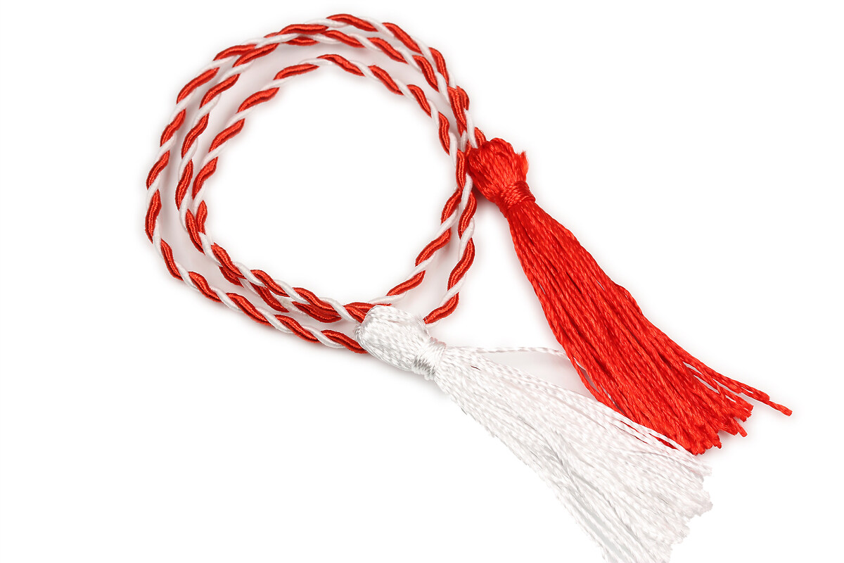 Snur Martisor impletit, grosime 2mm, lungime 51cm