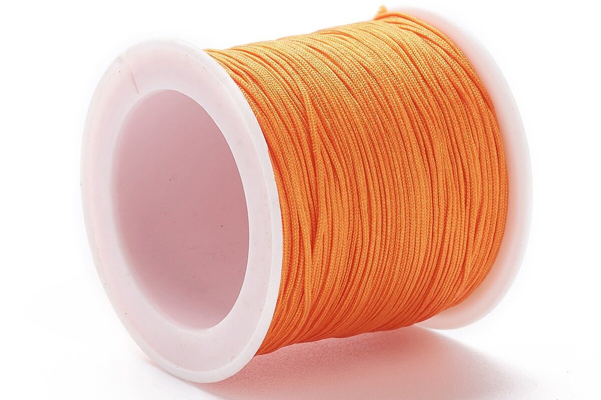 Snur nylon grosime 1mm, rola 90m - portocaliu