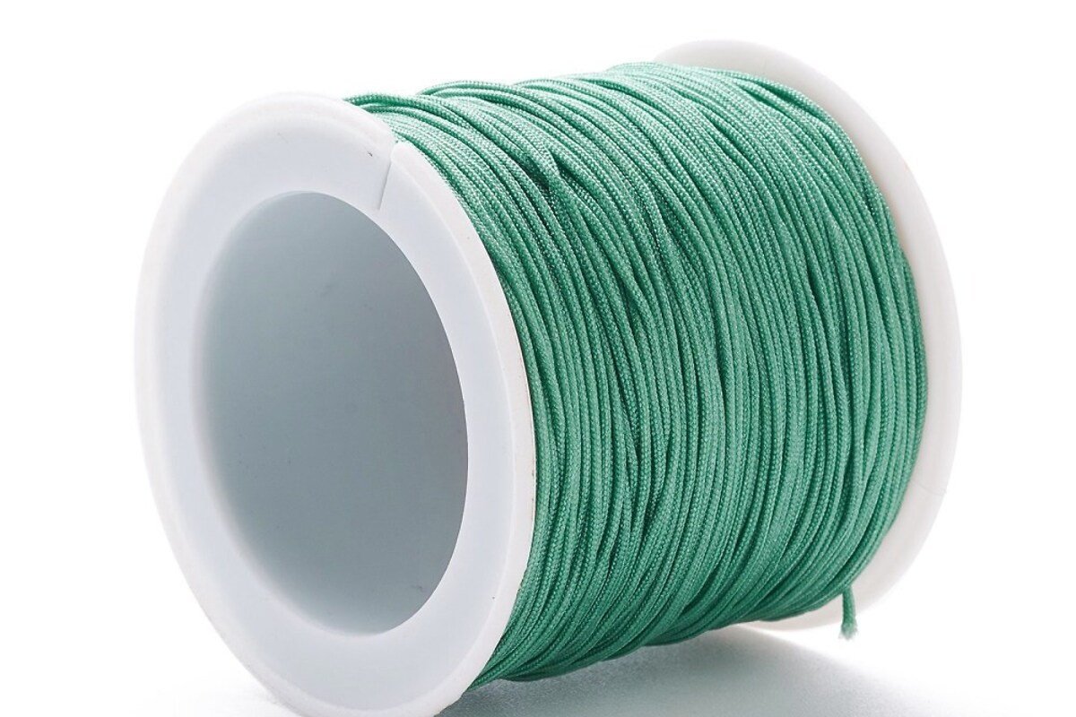 Snur nylon grosime 1mm, rola 90m - verde turcoaz