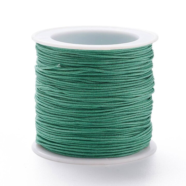 Snur nylon grosime 1mm, rola 90m - verde turcoaz
