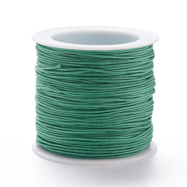 Snur nylon grosime 1mm, rola 90m - verde turcoaz