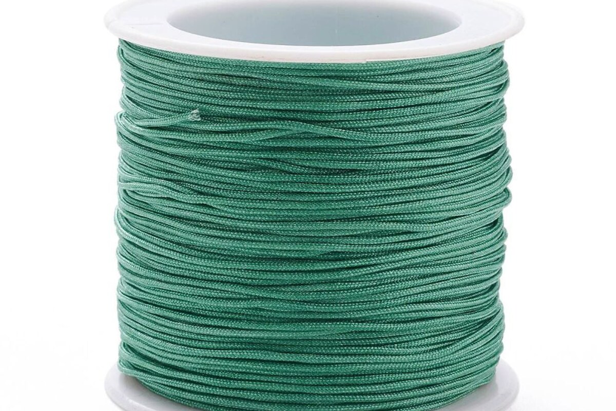 Snur nylon grosime 1mm, rola 90m - verde turcoaz