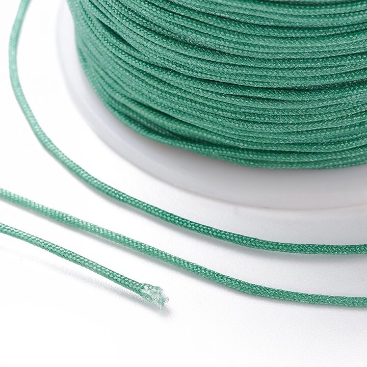 Snur nylon grosime 1mm, rola 90m - verde turcoaz