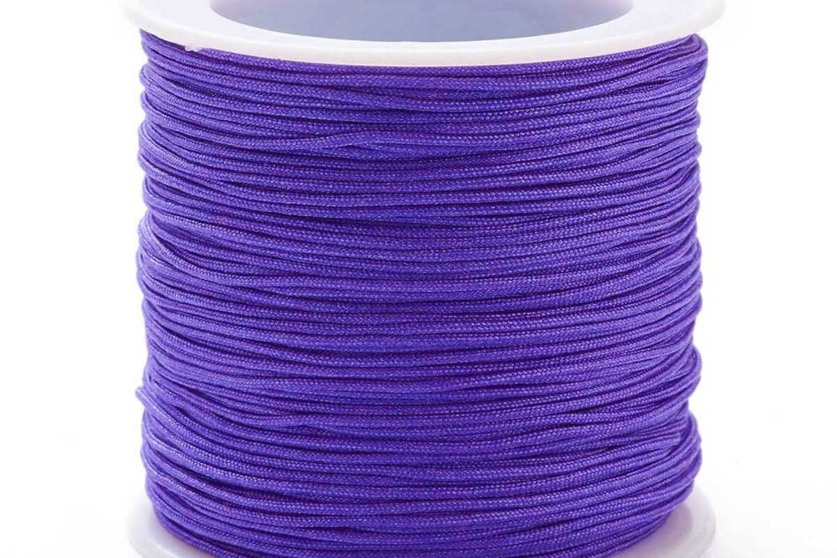 Snur nylon grosime 1mm, rola 90m - mov