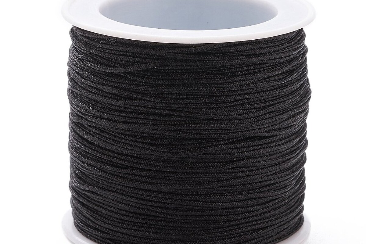 Snur nylon grosime 1mm, rola 90m - negru