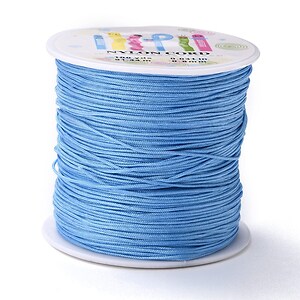 Snur nylon grosime 0,8mm, rola de 90m - albastru deschis