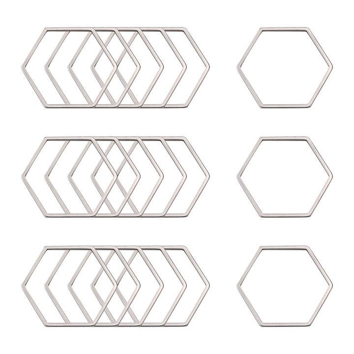 Link de legatura otel inoxidabil 304 hexagon 20x22,5x0,8mm