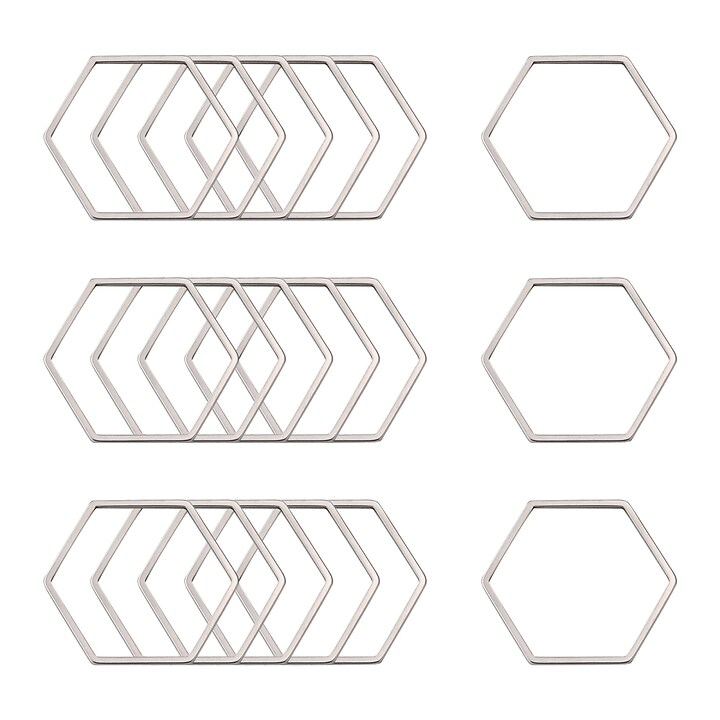 Link de legatura otel inoxidabil 304 hexagon 20x22,5x0,8mm