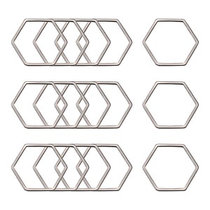 Link de legatura otel inoxidabil 304 hexagon 16x18x0,8mm