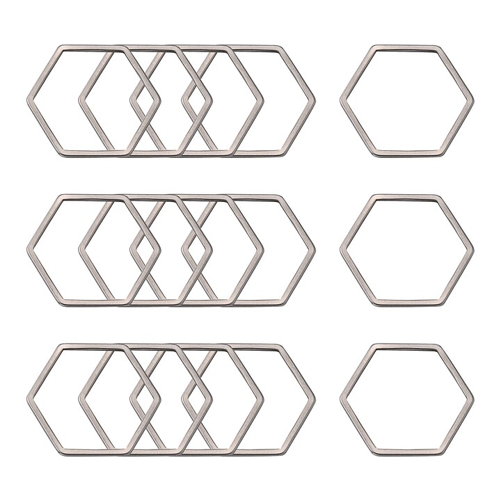 Link de legatura otel inoxidabil 304 hexagon 16x18x0,8mm