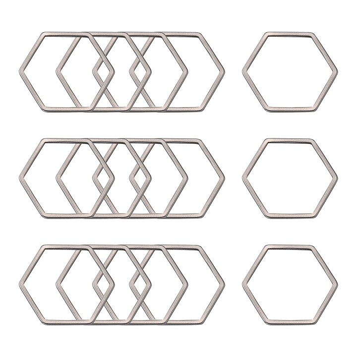 Link de legatura otel inoxidabil 304 hexagon 16x18x0,8mm