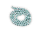 Margele cristal cu efect crackle rondele 5x6mm (sirag) - turcoaz