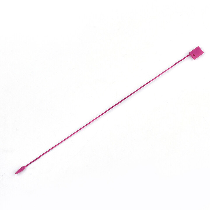 Snur roz cu sigiliu pentru eticheta 19x1mm (aprox. 100buc.)