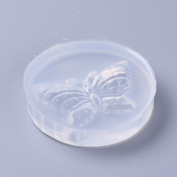 Matrita din silicon alimentar pentru fondant, ciocolata sau rasina epoxidica fluture 58x11mm