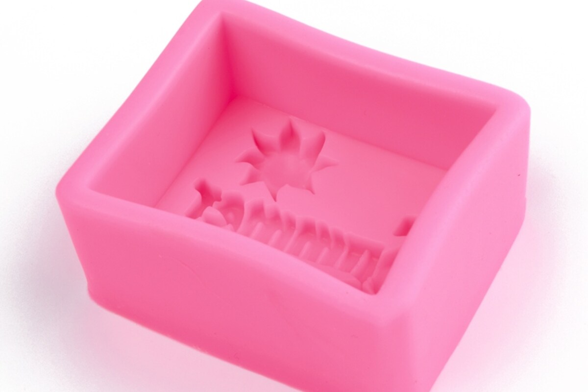 Matrita din silicon alimentar pentru fondant, ciocolata, sapun sau rasina epoxidica summer 80x70x37mm