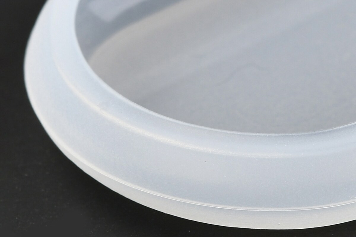 Matrita din silicon pentru pandantiv oval din rasina 52x35x7,5mm