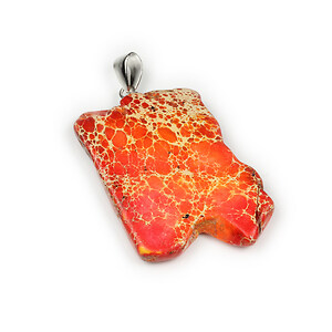 Pandantiv regalite de sinteza nugget 45x30mm