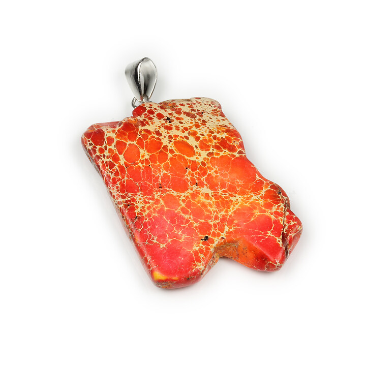 Pandantiv regalite de sinteza nugget 45x30mm