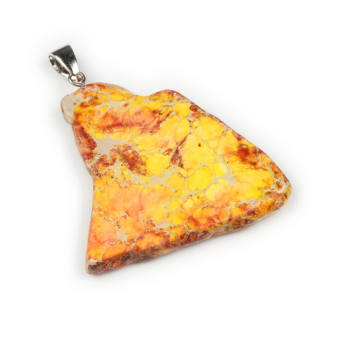 Pandantiv regalite de sinteza nugget 45x40mm
