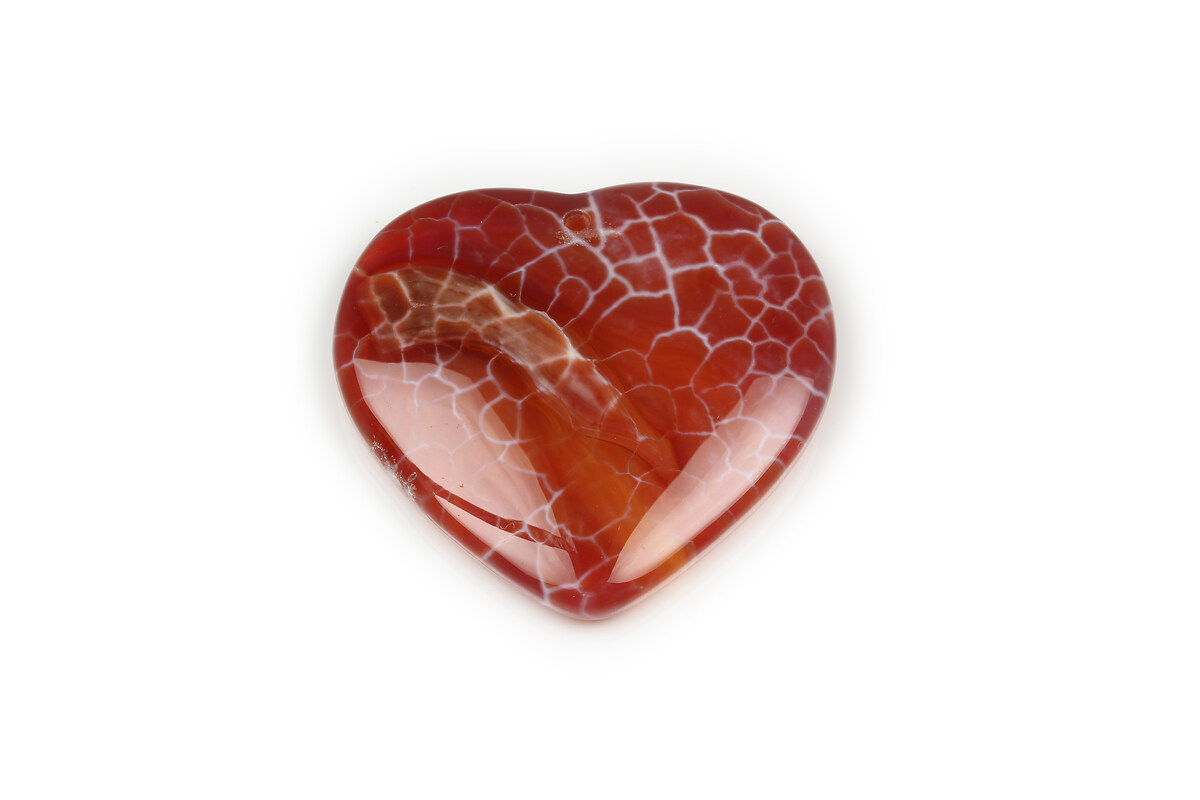 Pandantiv fire agata 39x40mm