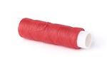 Rola ata cerata rotunda, micro macrame, 0,35mm, mosor 40m - rosu