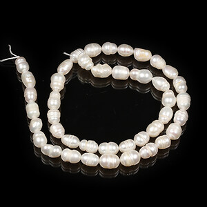 Sirag perle de cultura orez 7-10x5,5-6mm