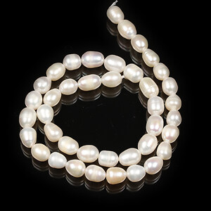 Sirag perle de cultura grad AA 7-8,5x6-7mm