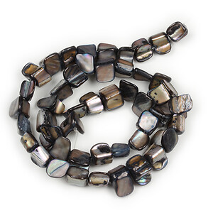 Mărgele sidef erose shell 8-17,5x5-8 mm (sirag)