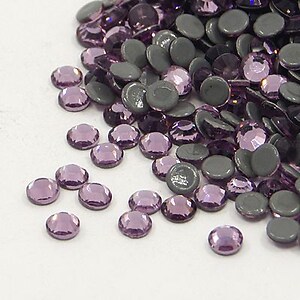 Strasuri cristal HOTFIX, marime SS16 (3,8-4mm), aprox. 1440 buc. - Light Amethyst