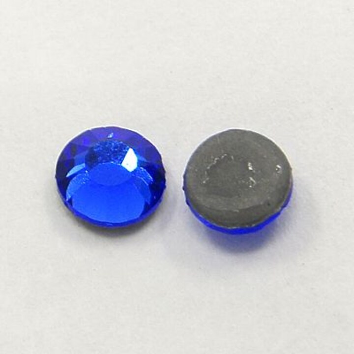 Strasuri cristal HOTFIX, marime SS16 (3,8-4mm), aprox. 1440 buc. - Cobalt
