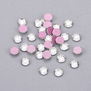 Strasuri cristal HOTFIX, marime SS10 (2,7-2,8mm), aprox. 1440 buc. - Crystal