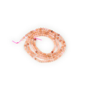 Margele aventurin roz sfere 2mm (sirag)
