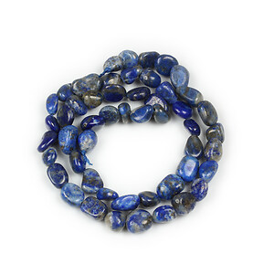 Sirag lapis lazuli nugget oval 6-10x4-7mm