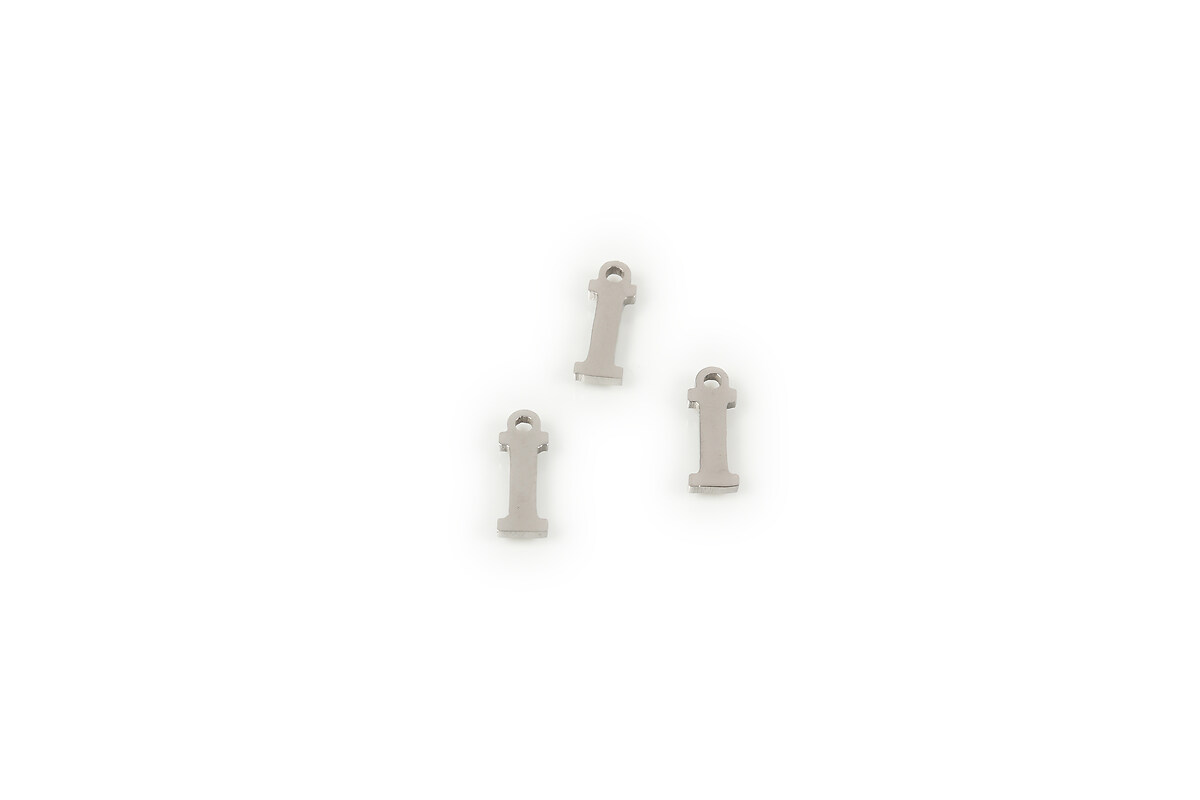 Charm mic otel inoxidabil 201, 8,5x3mm - litera I