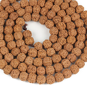 Margele rudraksha sfere 8-9mm (sirag)