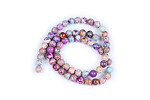 Margele regalite (jasp imperial) sfere 6mm (sirag) - violet bleu
