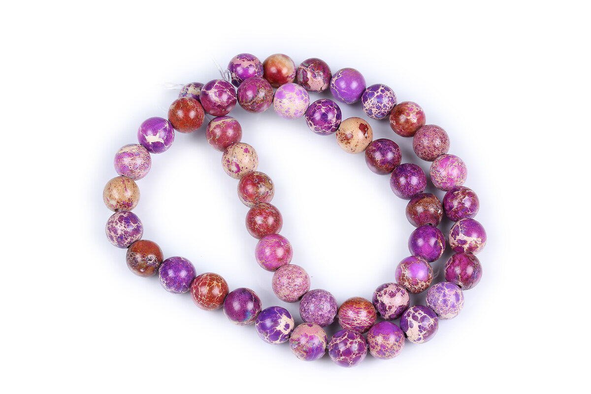 Margele regalite de sinteza (jasp imperial) sfere 8mm (sirag) - violet