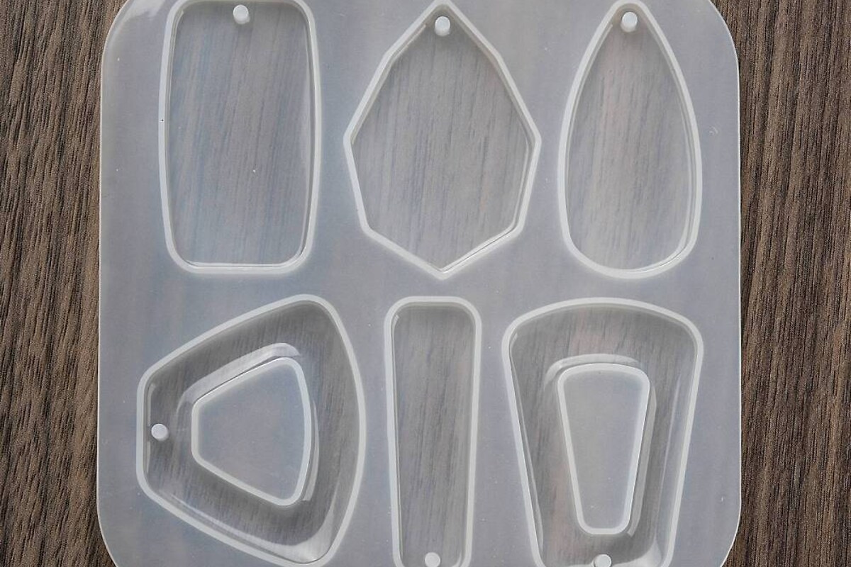 Matrita din silicon pentru pandantive din rasina 105x105x12mm
